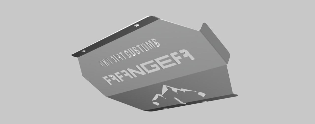 Ford Ranger T6 & T7 Bash plate 3mm Steel