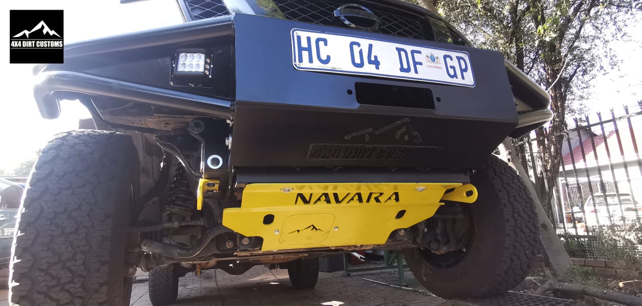 Nissan Navara D40 SPAINSPECK 2014-2019 Bash Plate 3mm Steel (Set of 2)