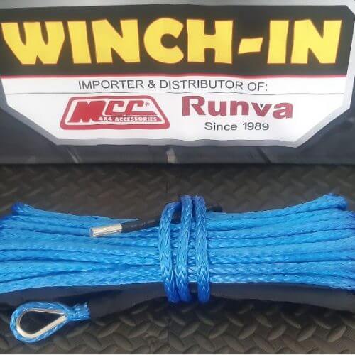 SYNTHETIC ROPE 8000/9500/10000LBS BLUE 10MM X 25M-BLUE