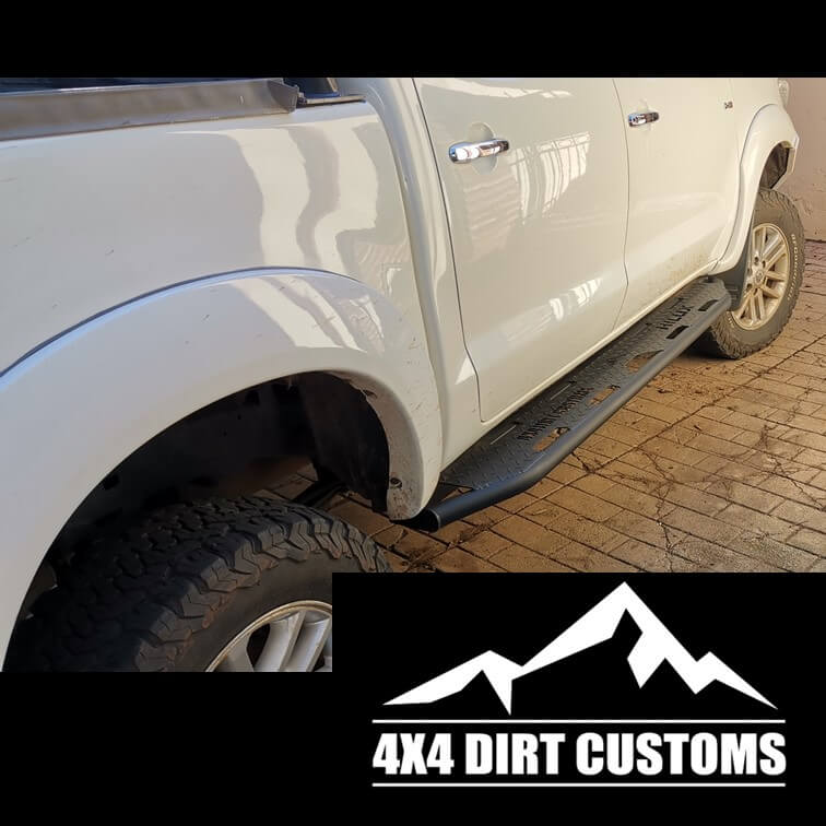 Toyota Hilux Vigo 2004-2015 Rock Slider Side Step (set) (Black)