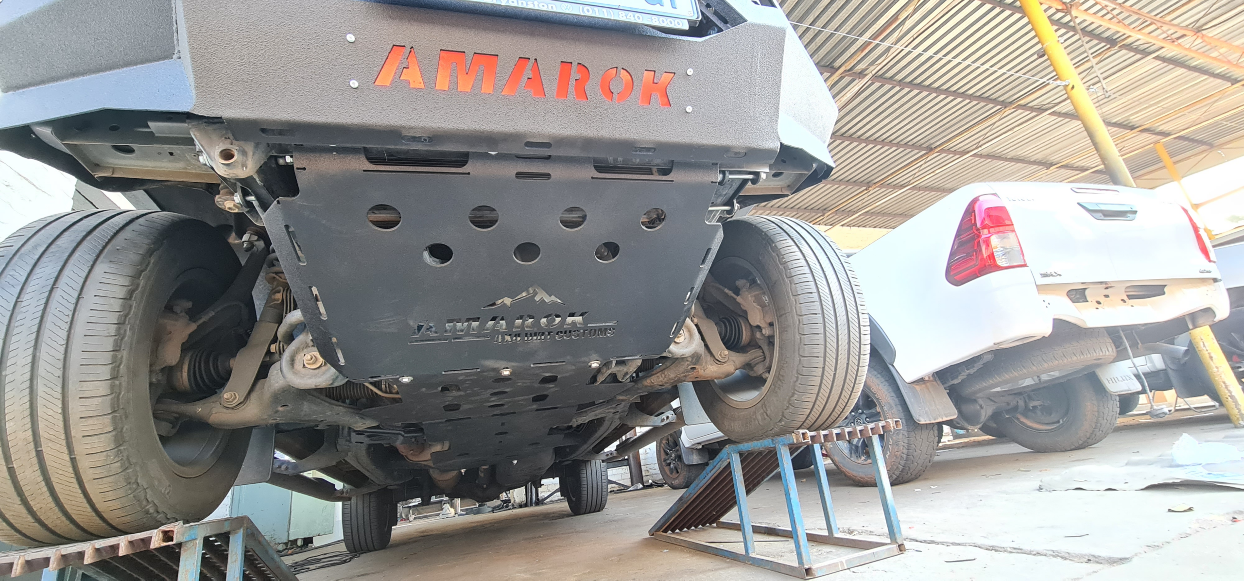 VW Amarok 3mm steel Bash plate
