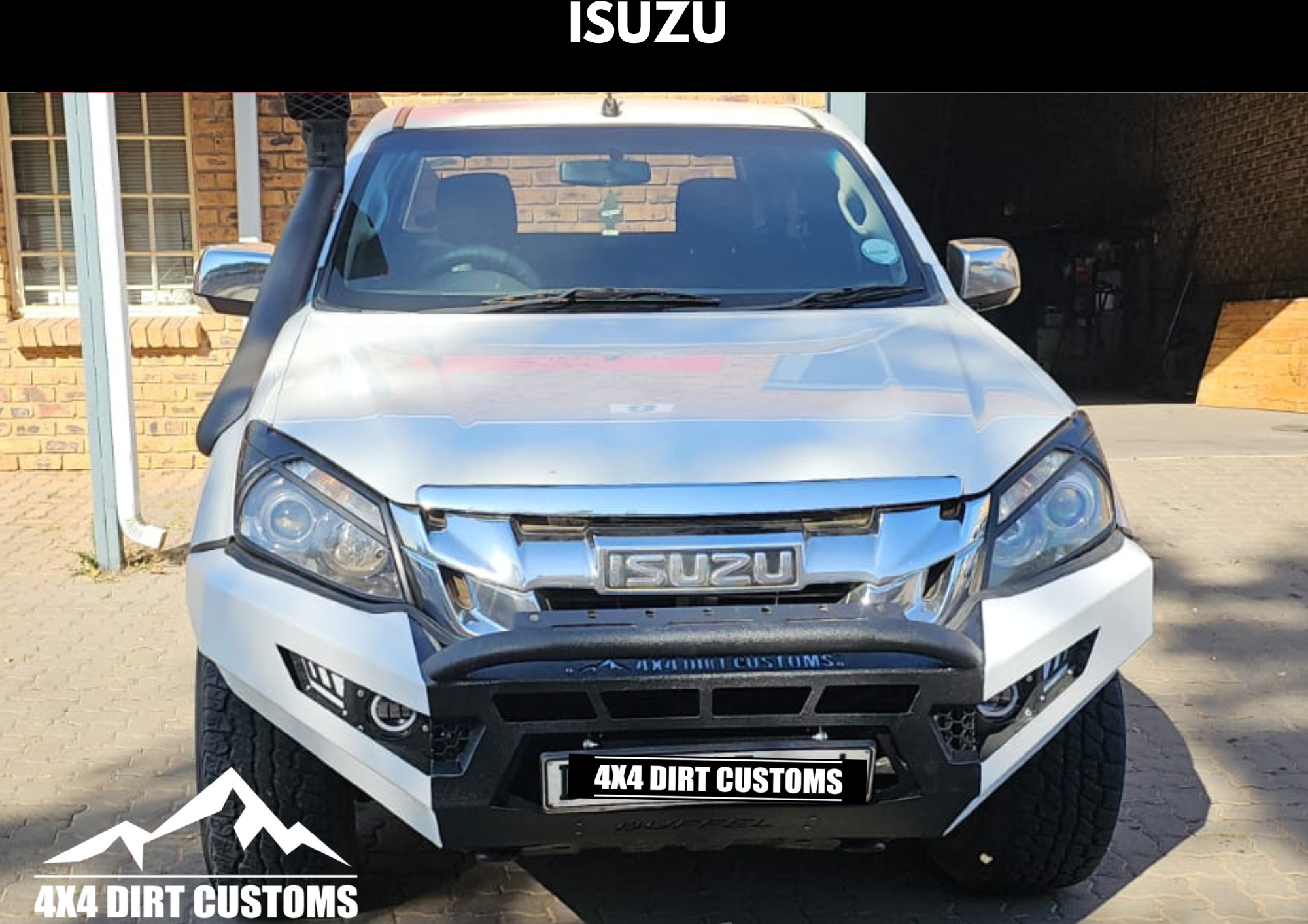 Isuzu D-max Gen7 (2022 – current) front replacement bumper